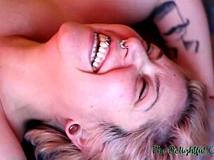 Tattooed Ex-Girlfriend Fucked Doggystyle To Facial Cumshot