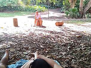 brazilian women flash huge tits and fat asses in public park forest