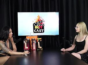 Vivan Lola's naughty interview full of brazilian milf fetish group play part 1