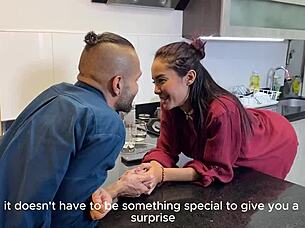 Stepbrother why fill kitchen with cum pounding my big ass cowgirl?