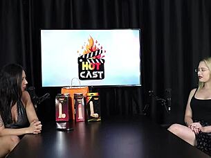 Vivan Lola's naughty interview full of brazilian milf fetish group play part 1