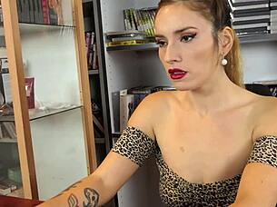 Ammy Our Passionate Secretary Masturbates with Toys Sensually