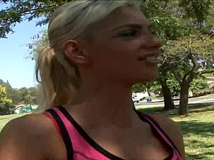 blonde big tits stars christine alexis jessica lynn lesbian pussy licking hunt