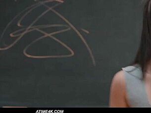 Kimmy Kimm Caught Fapping In Class By Substitute Teacher