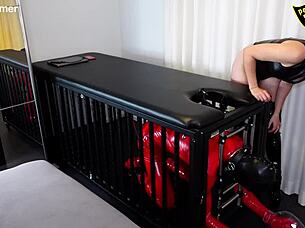 Bound Slave Endures Brutal New Year Pain