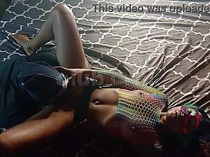 19yr old stripper's first bbc club drill rips clothes squirts nonstop