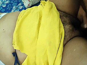 Chubby Indian wife beaver fucked hard by horny boyfriend