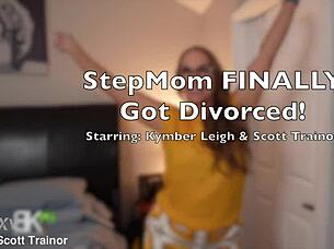 divorced milf stepmom finally rides stepson hard 😏💦