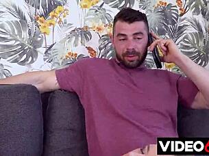 suspicious girl bent over for hardcore anal pounding