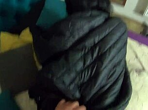 curvy milf facefucked doggystyle cum covered for hubby cleanup