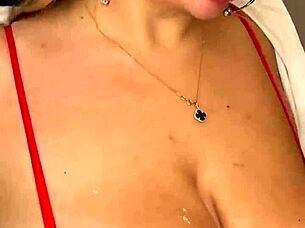 milf huge saggy tits milk lick natural boobs beauty