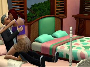 daddy takes my virginity in his room