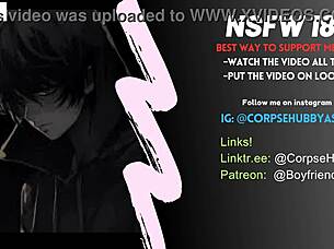 Muscular babe moans hard during erotic solo orgasm