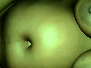 chubby ebony milf rides huge cock cowgirl pov with big pussy lips flapping wildly part 2