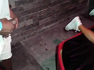 brought sister-in-law clubbing ended with public cock sucking