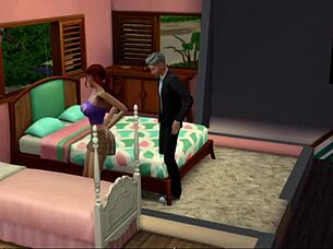 daddy takes my virginity in his room