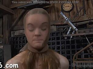 hey slave lick my balls while i fuck you bound hard