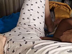 i wake latina friend to devour her juicy tight pussy