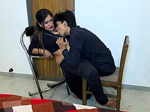 Chubby mature homemade sex with young stud