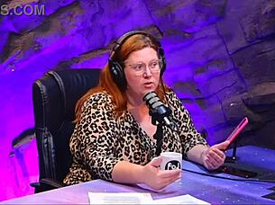 Chubby redhead BBW details dirty gangbang with five guys
