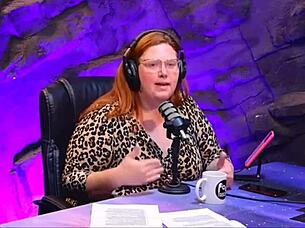Chubby redhead BBW details dirty gangbang with five guys