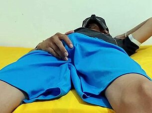 Young latina neighbor strokes my huge throbbing cock up close homemade