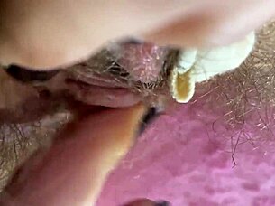 EXTREME CLOSEUP RUBBING HUGE CLIT TO WET PUSSY ORGASM!