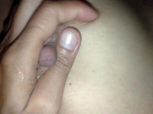 Intense double penetration fills shaved pussy and tight ass completely