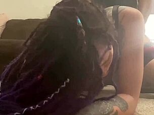 emo slut, ready for this black monster cock history lesson deep inside