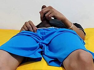 Young latina neighbor strokes my huge throbbing cock up close homemade