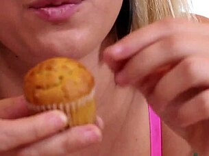 Laela Pryce Teases Hayden Marie's Kitchen Pussy Lick?
