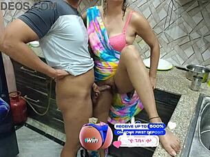 desi indian milf kitchen pounded hard first time dirty talk tease?