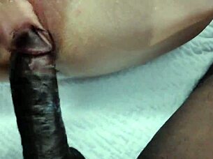 Denise la flour battles marcorel's monster cock creampie