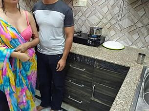 desi indian milf kitchen pounded hard first time dirty talk tease?