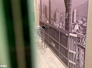 Masked Neighbor Blondie Fesser Sneaks In for Hardcore Pounding