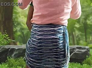 bhabhi bends over forest getting muscular pussy pounded wildly