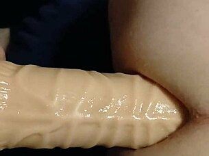 take this strapon deep in your man's ass