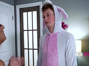 Bunny Costume Lets You Cum Inside Me - Jimmy Michaels Dirty Danii