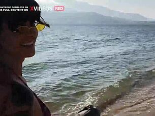 incredible ilha bella public play trip turns homemade sexy