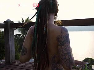 incredible ilha bella public play trip turns homemade sexy