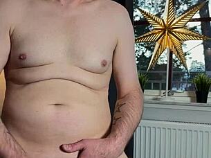 Masturbating Fleshlight Till Explosive Cum Blast