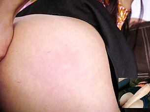 oh papi i'm cumming in my tight little ass! 🔥💦