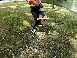 oh god my muscular lesbian trainer fucked my wet pussy so good trailer