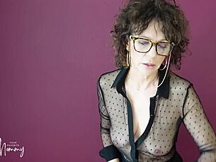 Cute Mature Brunette Glasses STORYTIME Part 2 Unfolds