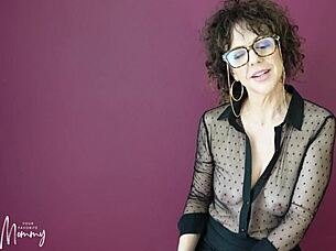 Cute Mature Brunette Glasses STORYTIME Part 2 Unfolds