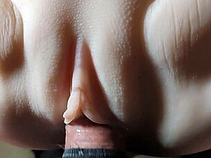 feel that tight shaved pussy insertion sensation!