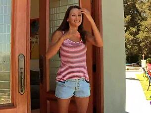 Lesbian Friends Kiss Lick Clit Outdoors