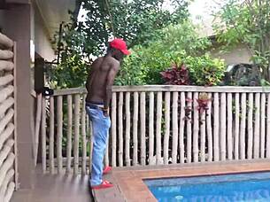 she took bbc after pool swim