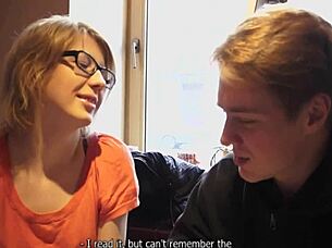 nerdy girl, why act like such a cock-hungry wench?