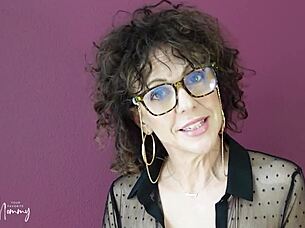 Cute Mature Brunette Glasses STORYTIME Part 2 Unfolds